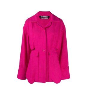 Jacquemus La Chemise Monceau Hot Pink Jacket